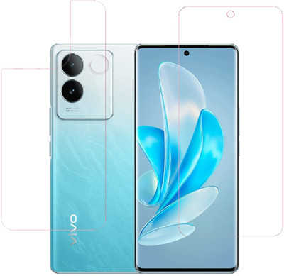 VAYUVAULT Front and Back Screen Guard for IQOO Z7 Pro 5G, Clear(Pack of 2)