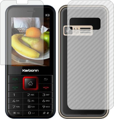 Mobling Front and Back Tempered Glass for KARBONN JUMBO K9(Pack of 2)