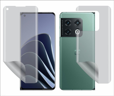 TELTREK Front and Back Screen Guard for ONEPLUS 10 PRO (Edge to Edge Full Screen Protector)(Pack of 1)