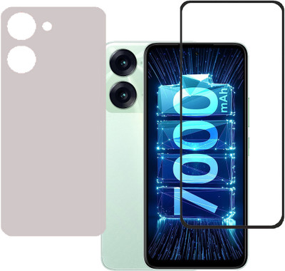 KARTRAY Front and Back Screen Guard for itel P40 Plus(Pack of 2)