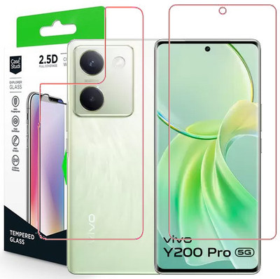 AARERED Front and Back Screen Guard for Vivo Y200 PRO 5G(Pack of 1)