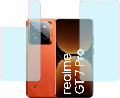 KARTRAY Front and Back Screen Guard for Realme GT 7 Pro 5G, Front Matte Back Matte(Pack of 2)