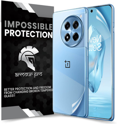 ArmourPro Front and Back Screen Guard for OnePlus 12R 5G, 1 + 12R 5G, OnePlus 12R, 4 Layer Unbreakable Membrane with Easy Installation(Pack of 1)