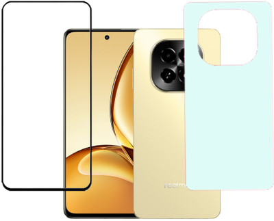 KARTRAY Front and Back Screen Guard for Realme C63 5G(Pack of 2)