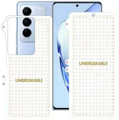 ankSONline Front and Back Screen Guard for Vivo V27 Pro 5G(Pack of 1)