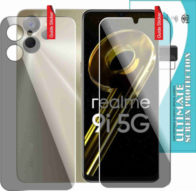 FINCH Front and Back Screen Guard for REALME 9I 5G(Pack of 2)