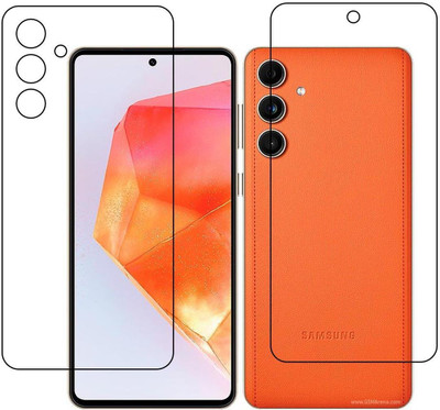 DVMART Front and Back Screen Guard for Samsung Galaxy F55 9H Crystal Clear(Pack of 1)