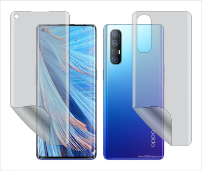TELTREK Front and Back Screen Guard for OPPO FIND X2 NEO 5G CPH2009 (Edge to Edge Full Screen Protector)(Pack of 1)