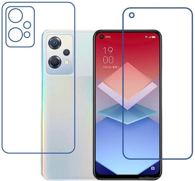 DVTECH Front and Back Screen Guard for 9H Oppo K10x(Pack of 1)