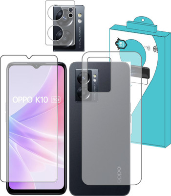 Olonga Front and Back Tempered Glass for OPPO K10 5G(Pack of 3)