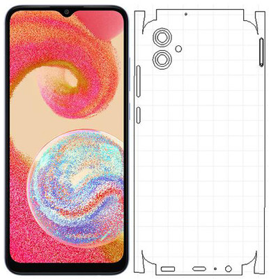 Siva Front and Back Screen Guard for Realme Narzo N55(Pack of 1)