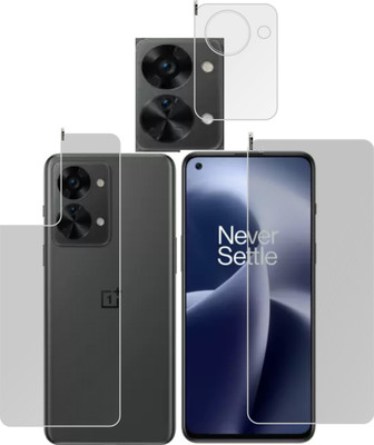 chakoor Front and Back Screen Guard for Oneplus Nord 2T 5g(Pack of 3)