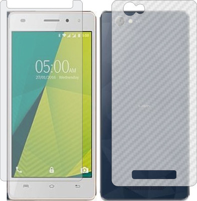 Mobling Front and Back Tempered Glass for LAVA X11 4G(Pack of 2)