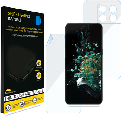 KUBERAN Front and Back Screen Guard for OnePlus 10T, Screen Protector / Body Protector, Scratch Guard(Pack of 1)