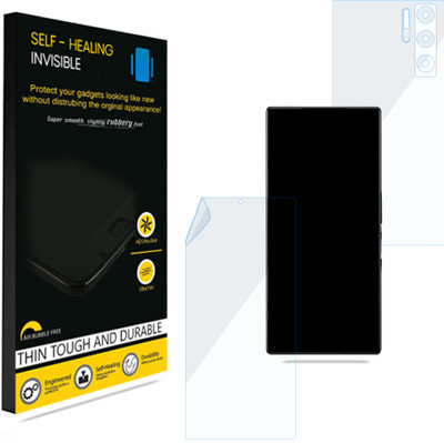 KUBERAN Front and Back Screen Guard for ZTE nubia Red Magic 9S Pro+, Screen Protector / Body Protector, with installation kit(Pack of 1)
