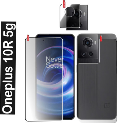 chakoor Front and Back Screen Guard for Oneplus 10R 5g(Pack of 3)