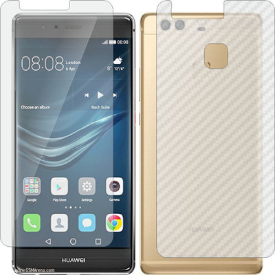 ZINGTEL Front and Back Screen Guard for HUAWEI HONOR P9 PLUS (Front Matte Finish & Back 3d Carbon Fiber)(Pack of 2)