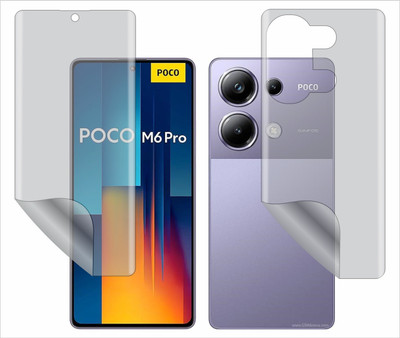 Fasheen Front and Back Screen Guard for Xiaomi Poco M6 Pro(Pack of 1)