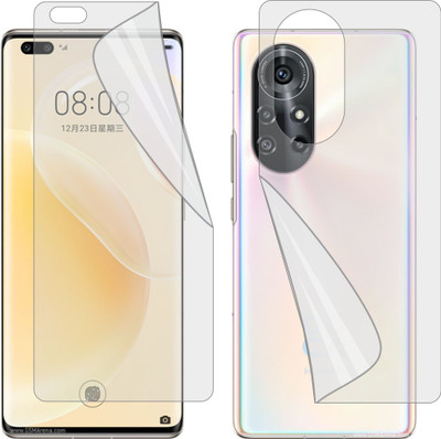 Fasheen Front and Back Screen Guard for HUAWEI HONOR NOVA 8 PRO 4G (Edge To Edge TPU Full Coverage)(Pack of 1)
