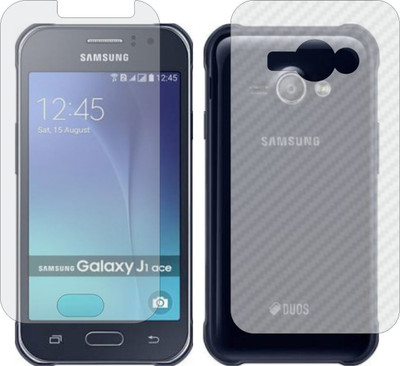 Mobling Front and Back Tempered Glass for SAMSUNG GALAXY J1 ACE(Pack of 2)