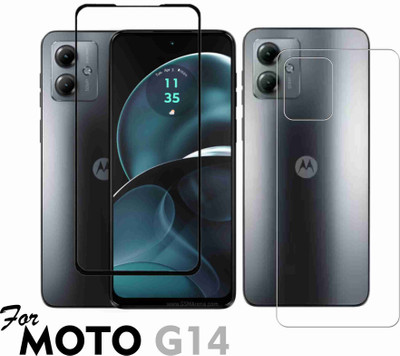 FINCH Front and Back Screen Guard for MOTOROLA G14, MOYTO G14, MOTO G14(Pack of 2)