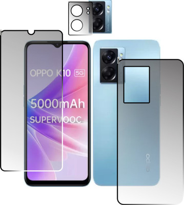 chakoor Front and Back Screen Guard for OPPO K10 5G(Pack of 2)