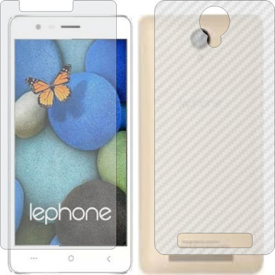 Mobling Front and Back Tempered Glass for LEPHONE W7(Pack of 2)