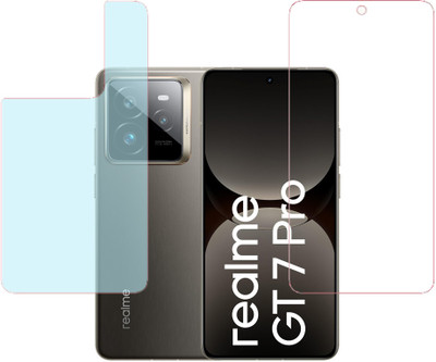 SPRITZEN Front and Back Screen Guard for Realme GT 7 Pro 5G, Front Clear Back Matte(Pack of 2)