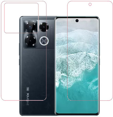 ECMERED Front and Back Screen Guard for Infinix Note 40 Pro 5G, Infinix Note 40 Pro(Pack of 1)