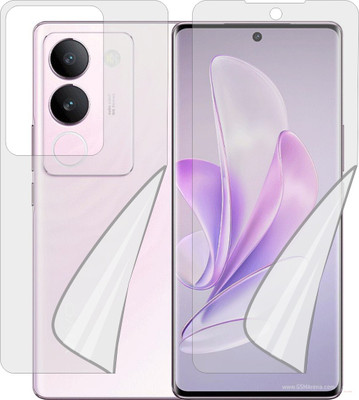 Fasheen Front and Back Screen Guard for VIVO S17 V2283A (Edge To Edge TPU Full Coverage)(Pack of 1)