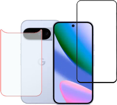 SCANSHIELD Front and Back Screen Guard for Google Pixel 10 5G, Edge to Edge Tempered Glass, Back Screen Guard With Matte Finish(Pack of 2)