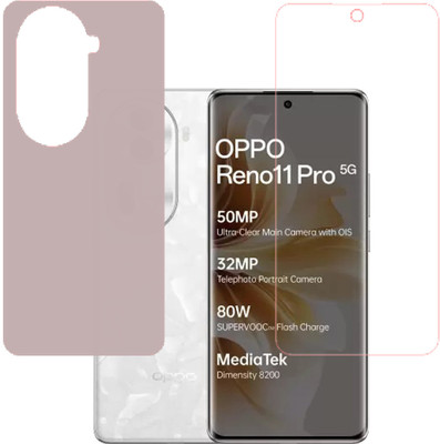 VAYUVAULT Front and Back Screen Guard for OPPO Reno11 Pro 5G(Pack of 2)