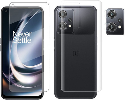 CaseTrendz Front and Back Screen Guard for OnePlus Nord CE 2 Lite 5G With Camera Lens Protector guard(Pack of 1)