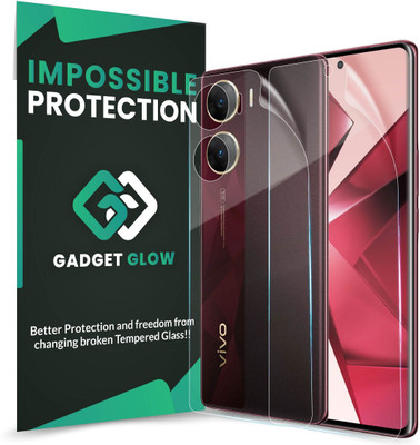 Gadget Glow Front and Back Screen Guard for Vivo V29e 5G, Vivo V29e, Nano Fiber Membrane(Pack of 1)