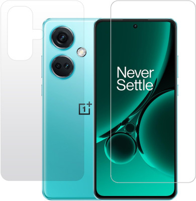 HOBBYTRONICS Front and Back Screen Guard for OnePlus Nord CE 3 5G, OnePlus Nord CE 3(Pack of 1)