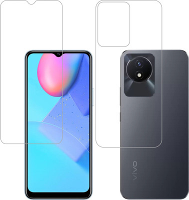 Ten To 11 Front and Back Screen Guard for ViVO Y02(Pack of 2)