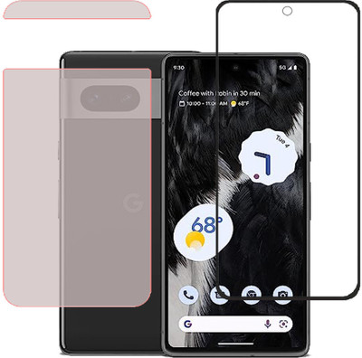 KARTRAY Front and Back Screen Guard for Google Pixel 6a(Pack of 2)