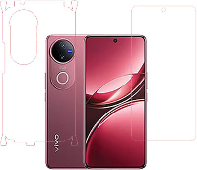 VAYUVAULT Front and Back Screen Guard for Vivo V50 5G(Pack of 2)