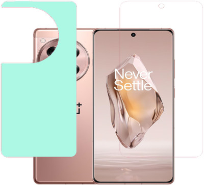 VAYUVAULT Front and Back Screen Guard for OnePlus 12R(Pack of 2)