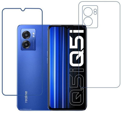 DVTECH Front and Back Screen Guard for 9H Realme Q5i(Pack of 1)