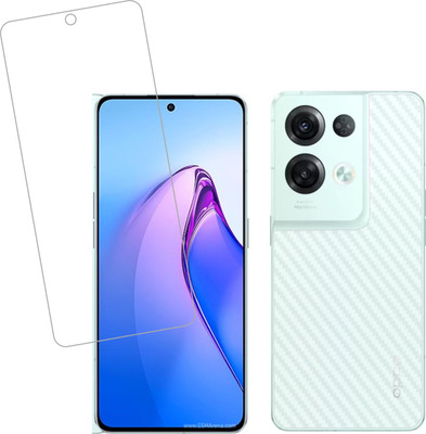 Vatsin Front and Back Screen Guard for Oppo Reno8 Pro 5G(Pack of 2)