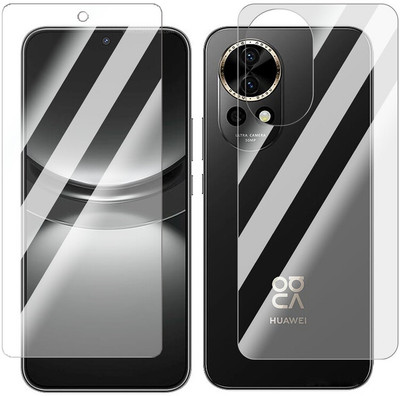 Enlinea Front and Back Screen Guard for Huawei nova 12 Front+Back (Glossy)(Pack of 2)