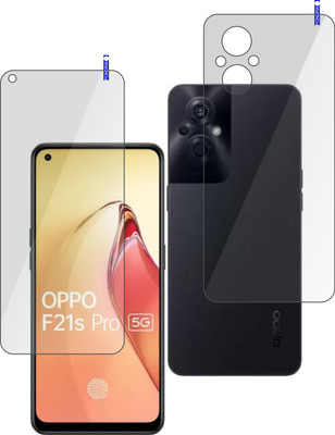 PONDRIK Front and Back Screen Guard for OPPO F21s Pro 5G(Pack of 2)