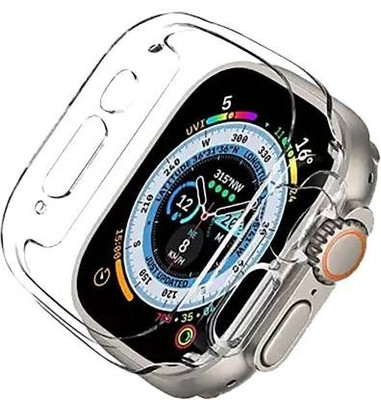 RALGUAT Edge To Edge Tempered Glass for U9 ULTRA Case, U9 Ultra Hard Case (SCREEN SIZE 49MM) [CLEAR](Pack of 1)