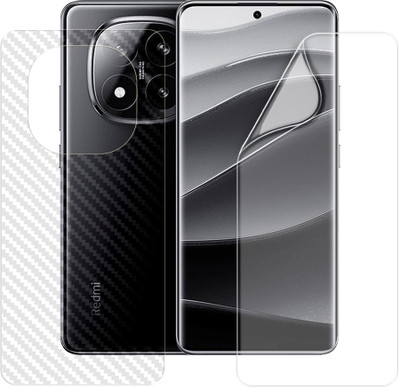 ARBAN Front and Back Screen Guard for Xiaomi Redmi Note 14 Pro Plus 5G Tempered Glass Screen Protector | Anti-Scratch | Edge to Edge Full Coverage | 9H Hardness (1 HYDROGEL FRONT SCREEN PROTECTOR WITH 1 CARBON FIBER SKIN)(Pack of 1) ARBAN Front and Back Screen Guard for Xiaomi Redmi Note 14 Pro Plus 5G Tempered Glass Screen Protector | Anti-Scratch | Edge to Edge Full Coverage | 9H Hardness (1 HYDROGEL FRONT SCREEN PROTECTOR WITH 1 CARBON FIBER SKIN)(Pack of 1)