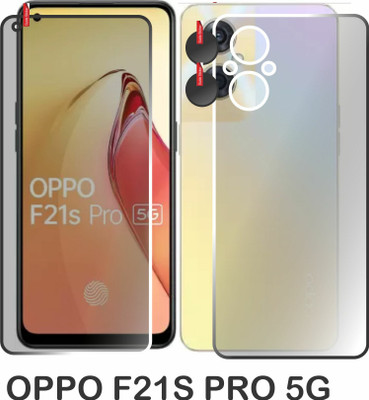 chakoor Front and Back Screen Guard for OPPo F21S PRO 5G(Pack of 2)