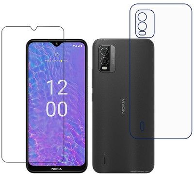 DVTECH Front and Back Screen Guard for 9H Nokia C210(Pack of 1)