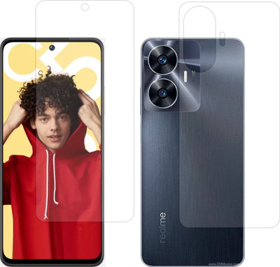 Ten To 11 Front and Back Screen Guard for Realme C55(Pack of 2)