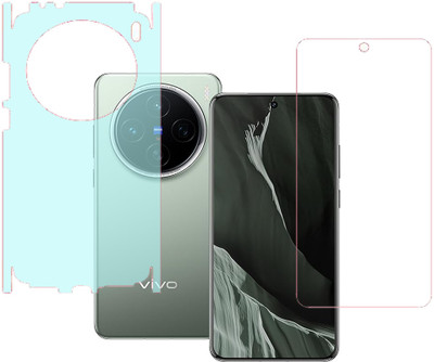 SPRITZEN Front and Back Screen Guard for Vivo X200 5G, Front Clear Back Matte(Pack of 2)