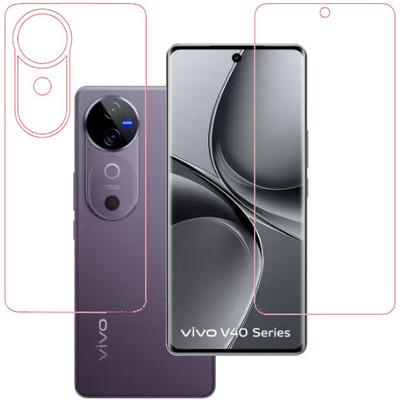 ojucase Front and Back Screen Guard for Vivo V40 5G(Pack of 1)